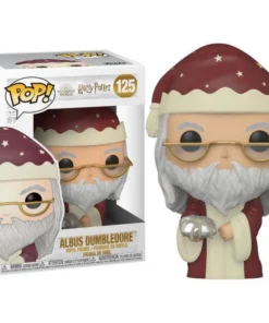Figura Funko POP! Harry Potter. Holiday Dumbledore – ilevel. Librería, cómics y regalos