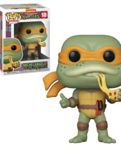 Figura Funko POP Las Tortugas Ninja Michelangelo 18 – ilevel. Librería, cómics y regalos