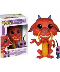 Figura Funko POP! Disney. Mulan. Mushu & Cricket – ilevel. Librería, cómics y regalos