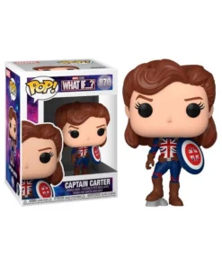 Figura Funko POP! MARVEL. What If…? Captain Carter – ilevel. Librería, cómics y regalos