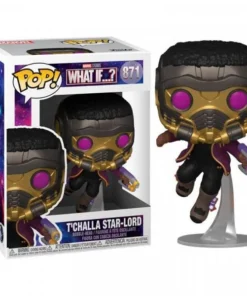 Figura Funko POP! MARVEL. What If…? T’Challa Star-Lord – ilevel. Librería, cómics y regalos