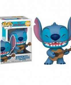 Figura Funko POP Disney Lilo & Stitch Stitch con Ukelele – ilevel. Librería, cómics y regalos