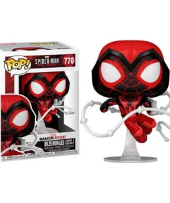 Figura Funko POP! Marvel Spider-Man. Miles Morales Crimson Cowl Suit – ilevel. Librería, cómics y regalos