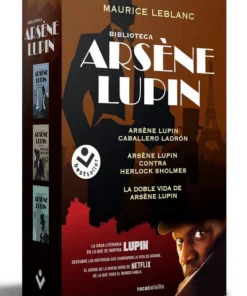 ESTUCHE ARSENE LUPIN Caballero ladrón – Herlock Sholmes – La doble vida – ilevel. Librería, cómics y regalos