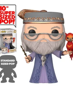 Figura Funko POP Harry Potter Dumbledore with Fawkes 10″ – ilevel. Librería, cómics y regalos