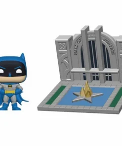 Figura Funko POP Batman 80th Batman and Hall of Justice – ilevel. Librería, cómics y regalos