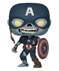Figura Funko POP MARVEL What If Zombie Captain America – ilevel. Librería, cómics y regalos