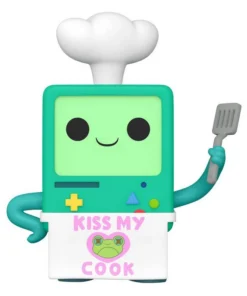 Figura Funko POP Hora de Aventuras BMO Kiss my Cook – ilevel. Librería, cómics y regalos
