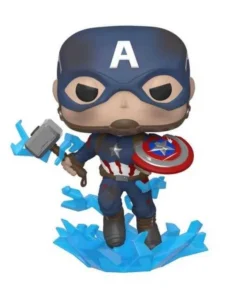 Figura Funko POP MARVEL Capitán América con Escudo y Martillo – ilevel. Librería, cómics y regalos