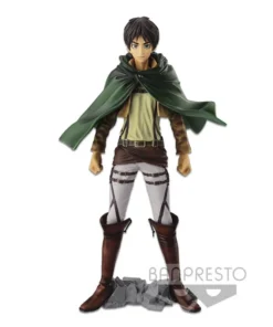 Figura Banpresto Master Stars Piece Shingeki no Kyojin Eren Yeager – ilevel. Librería, cómics y regalos