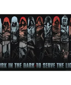 POSTER ASSASSINS CREED WORK IN THE DARK – ilevel. Librería, cómics y regalos