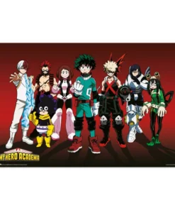 POSTER MY HERO ACADEMIA HERO VERSION – ilevel. Librería, cómics y regalos