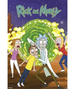 POSTER RICK AND MORTY PORTAL – ilevel. Librería, cómics y regalos