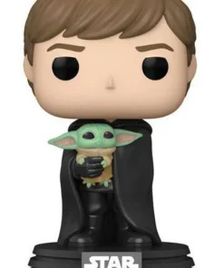 Figura Funko POP Star Wars The Mandalorian Luke with Child – ilevel. Librería, cómics y regalos