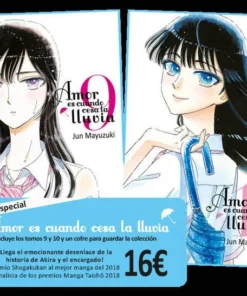Pack Amor es cuando cesa la lluvia 09 y 10 – ilevel. Librería, cómics y regalos