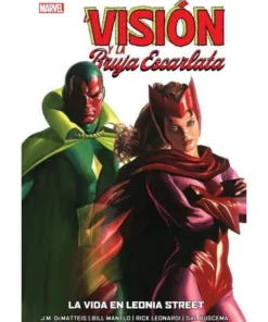 100% Marvel HC La Visión y la Bruja Escarlata La vida en Leonia Street – ilevel. Librería, cómics y regalos