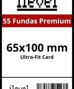 Fundas para cartas 65×100 mm Premium – ilevel. Librería, cómics y regalos