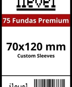 Fundas para cartas 70×120 mm Premium – ilevel. Librería, cómics y regalos