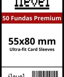 Fundas para cartas 55×80 mm Premium – ilevel. Librería, cómics y regalos