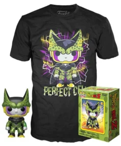 Figura Funko POP Dragon Ball Z Perfect Cell y Camiseta – ilevel. Librería, cómics y regalos