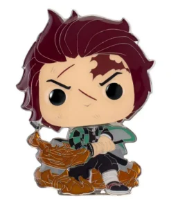 Figura Funko POP Pin Kimetsu No Yaiba Tanjiro Kamado – ilevel. Librería, cómics y regalos
