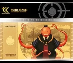 Golden Ticket Assassination Classroom Koro Sensei Cólera – ilevel. Librería, cómics y regalos