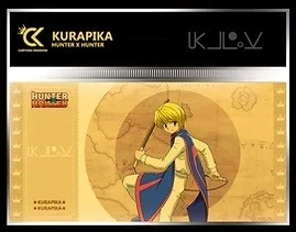 Golden Ticket Hunter x Hunter Kurapika – ilevel. Librería, cómics y regalos