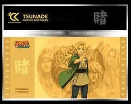 Golden Ticket Naruto Shipudden Tsunade – ilevel. Librería, cómics y regalos
