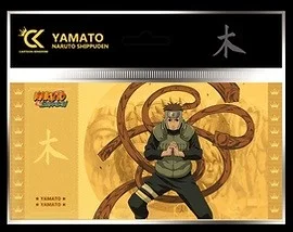 Golden Ticket Naruto Shipudden Yamato – ilevel. Librería, cómics y regalos