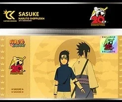 Golden Ticket Naruto Shipudden Exclusivo 20 aniversario Sasuke – ilevel. Librería, cómics y regalos