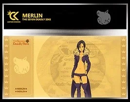 Golden Ticket The Seven Deadly Sins Merlin – ilevel. Librería, cómics y regalos