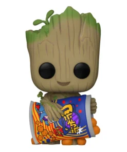Funko POP MARVEL Groot with Cheese Puffs – ilevel. Librería, cómics y regalos
