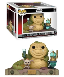 Funko POP Moment Star Wars 40 aniversario de Jabba y Salacious B. Crumb – ilevel. Librería, cómics y regalos
