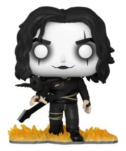 Funko POP The Crow Eric Draven con cuervo y guitarra – ilevel. Librería, cómics y regalos