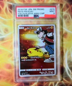 Pikachu de Red PSA9