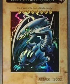 yu gi oh! | Tarjeta Bandai No.118 | Dragón blanco de ojos azules | bandai