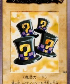 yu gi oh! | Tarjeta Bandai No.109 | sombreros magicos