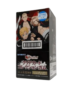 Caja de refuerzo | Tokyo Revengers – Chicle transparente para coleccionar cartas