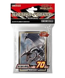 Fundas para tarjetas Yu-Gi-Oh! Duelo rápido | Dragón negro de ojos rojos