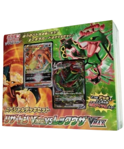 Juego de cubierta especial Charizard VSTAR VS Rayquaza VMAX | pokémon