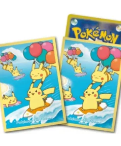 Fundas para cartas Pokémon | Surfear Pikachu y freír Pikachu