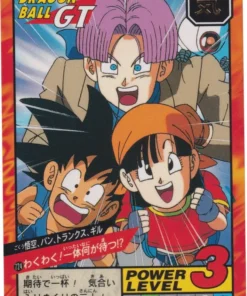Goku, Pan, Tranks, Giru No.724 | Súper batalla Carddass