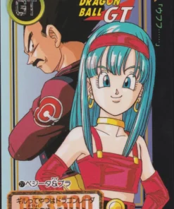 Vegeta y Bulla No.27 | Carddass Hondan