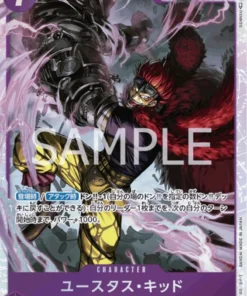 Eustass Kid ST10-013 SR – Baraja Ultimate Los tres capitanes