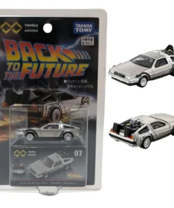 Tomica Premium No.07 Regreso al Futuro Delorean (Máquina del Tiempo)