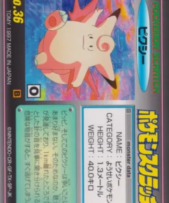 Clefable No.36 | Tarjeta rasca y gana Pokémon