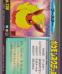 Flareón No.136 | Tarjeta rasca y gana Pokémon
