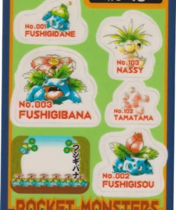 Hierba #6 | Mini pegatinas Pokémon Sealdass