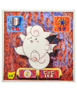 Pegatina Pokémon Amada (1997): 238 Clefairy