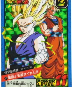 ¡¡Goku y Gohan son los más fuertes!! ¡¡¡W Super Saiyajin!!! 221 | Conjunto premium de súper batalla de Carddass vol.2